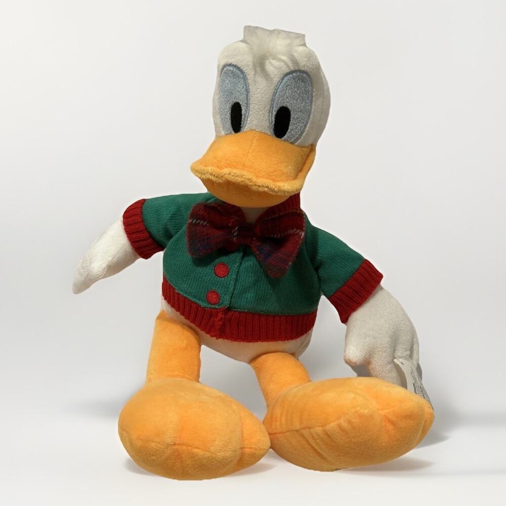 *NEW* Disney Donald Duck Plush Christmas Holiday Formal Limited Edition,14"